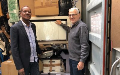 GENEVE – LOME Container pour la Clinique Chardon bleu