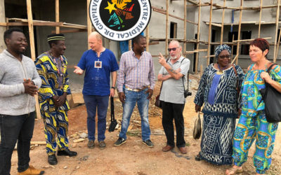 Construction du Centre Médical Dr. Gnipieven Tekombo – Etat de la progression à Bikok